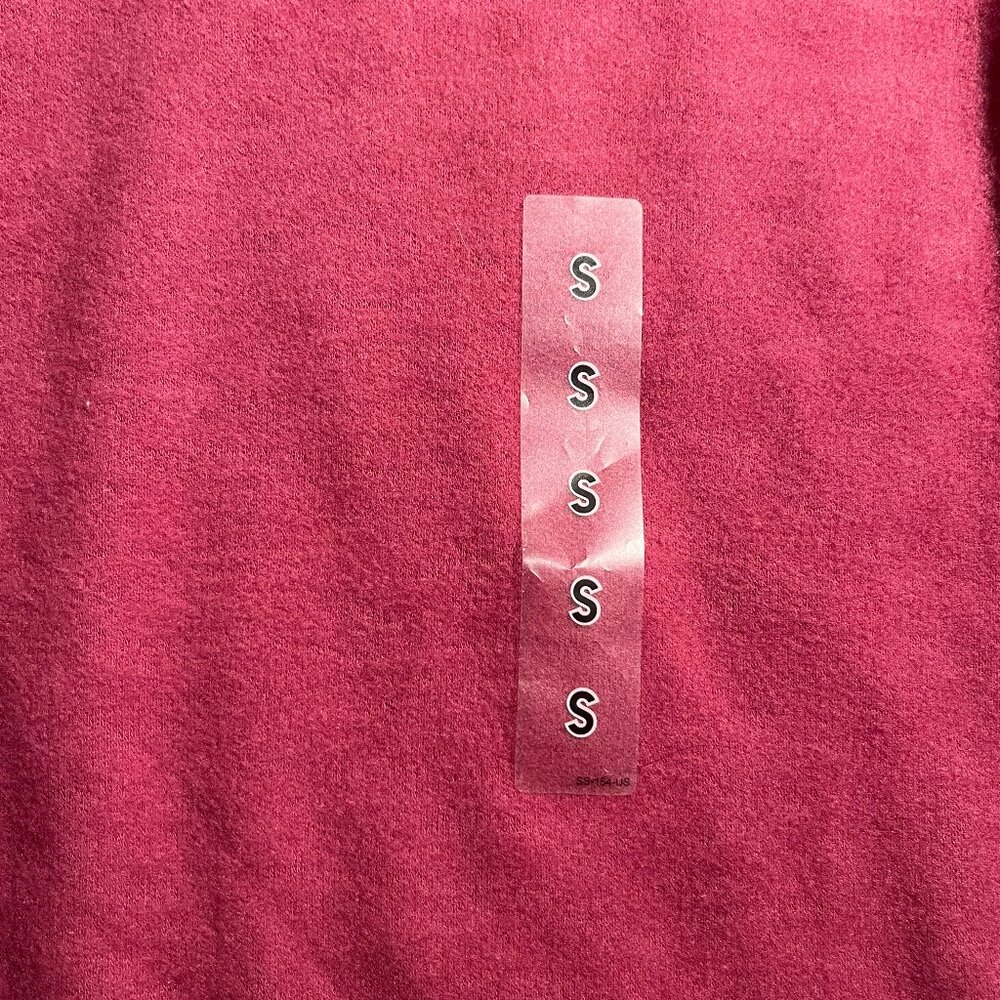 NWT Uniqlo Pink HEATTECH High Neck Shirt Womens Small - Picture 3 of 4